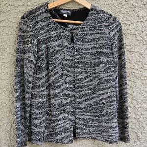 Onxy Nite Shell Cardigan Evening Sparkle Set